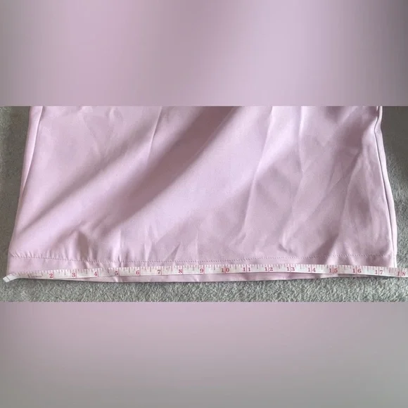 PRETTY LITTLE THING plus size lavender wide leg pants! - Picture 9 of 13